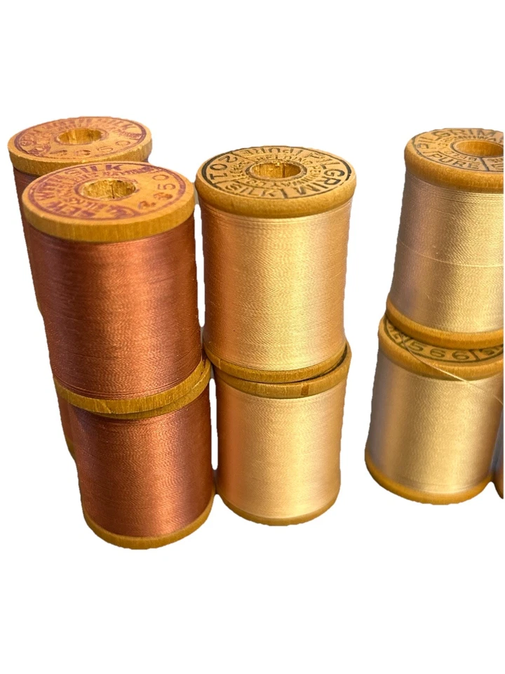 18 VTG Spools of Belding Corticello and Richardson's Silk Thread New and Used - Image 4 of 4