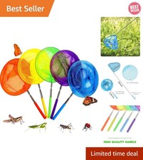 Lightweight Kid-Friendly Telescopic Butterfly Nets - Perfect for Outdoor Fun