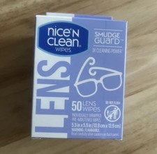 Nice 'N Clean chusteczki do obiektywu wstępnie zwilżone 50 chusteczek