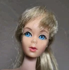 Vintage Barbie Twist 'n Turn Platinum Light Blond TNT Doll 1966 Made In Japan