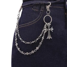 Chrome Hearts wallet chain