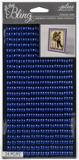 Jolee's Boutique All That Bling Adhesive Gems 24/Pkg-Cobalt - 3 Pack