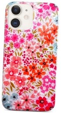 Compatible for iPhone 11 Case 6.1 inch,Cute Flower Design for Pink Floral