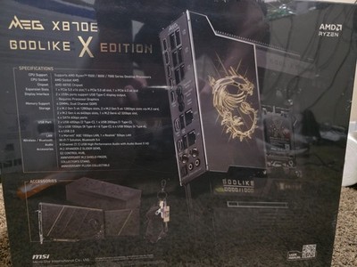 USA STOCK - MSI MEG X870E GODLIKE X EDITION X/1000 LIMITED - IN HAND