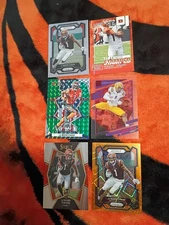 Ja'Marr Chase 6 Card Lot W/ Rookie, Parallels #/149 - Cincinnati Bengals