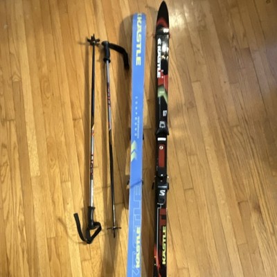 Kästle RX Alpine Skis with Bindings, Black Red Green, Premium Performance Design