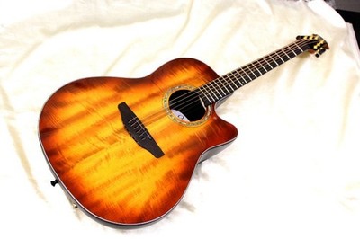 Akustikgitarre Ovation CS24P-FMYR Celebrity Standard Flamed Sunburst