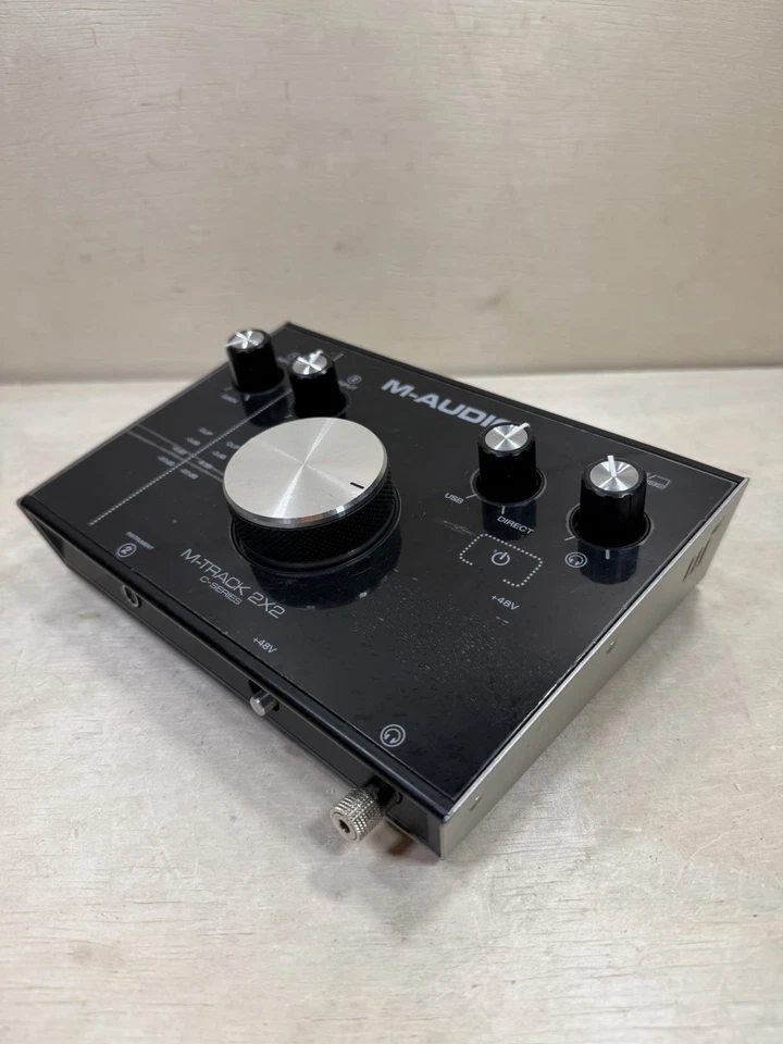 M-Audio M-Track 2X2M C-Series Audio Interface USB-C MIDI - Image 4 of 4