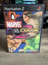 Marvel VS Capcom 2 (Sony PlayStation 2, 2002) PS2 Complete CIB Tested. Excellent
