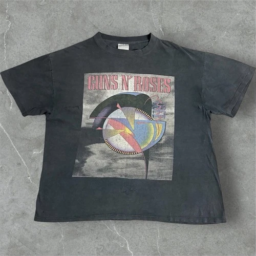 Guns N Roses Coma World Tour T Shirt Brockum XL 1990s vintage concert t-shirt, vintage, size XL, single stitch, B+ condition