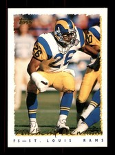 207 Anthony Newman 26 St Louis Rams 1995 Topps Football Sports Trading Card