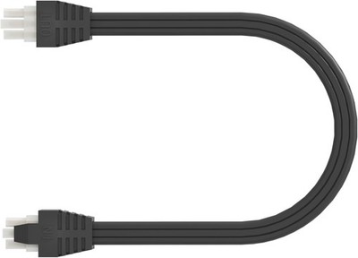 12-Inch Linking Cord Under Cabinet Light, Black