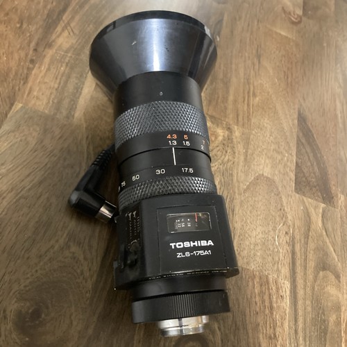 Fuji 17.5-105mm F1.8 C6X17.5 with Toshiba ZL6-175A1 TV Lens