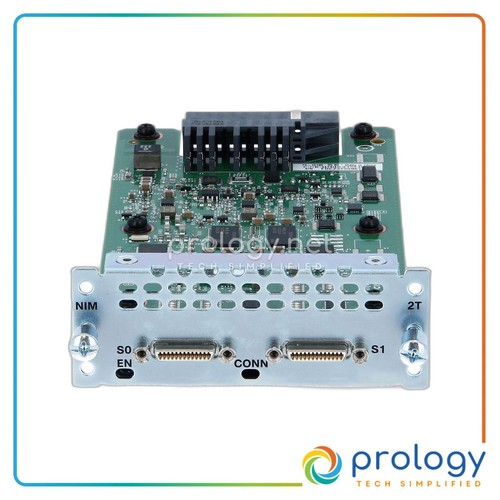 Cisco NIM-2T 2 Port Serial WAN Interface Card Fully Tested Fast Shipping - 第 1/4 張圖片