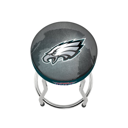 NFL Team Logo Bar Stool Adjustable Swivel Seat High Back Chair Blitz Football - Picture 97 of 247