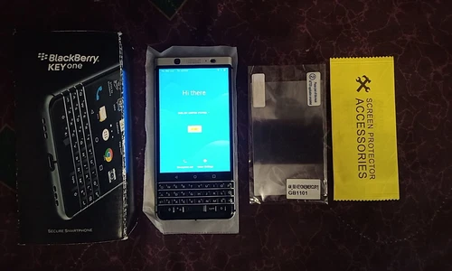 Blackberry KeyOne Key1 with accessories, original box QWERTY Good, Works *READ*