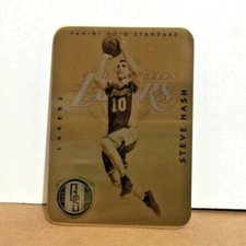 Steve Nash 2012-13 Panini Gold Standard Basketball Metal Card #18 SP Lakers