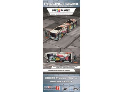 Precinct Sigma Bus Services 3 Prepainted Micro Art Studio Infinity N4 CodeOne