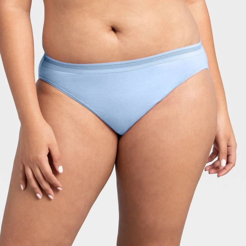 Fruit of the Loom® Women's 10+1 Bonus Bikinis "100% Cotton & Tag-Free" 11DBIKT - Image 3 of 4