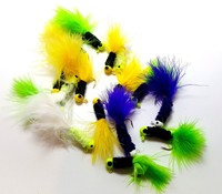 Rah Crappie Jigs (10 & 20 Packs) Assorted Colors - Lead Head Hook With Marabo... on sale Rah Crappie Jigs (10 & 20 Packs) Assorted Colors - Lead Head Hook With Marabo... on sale