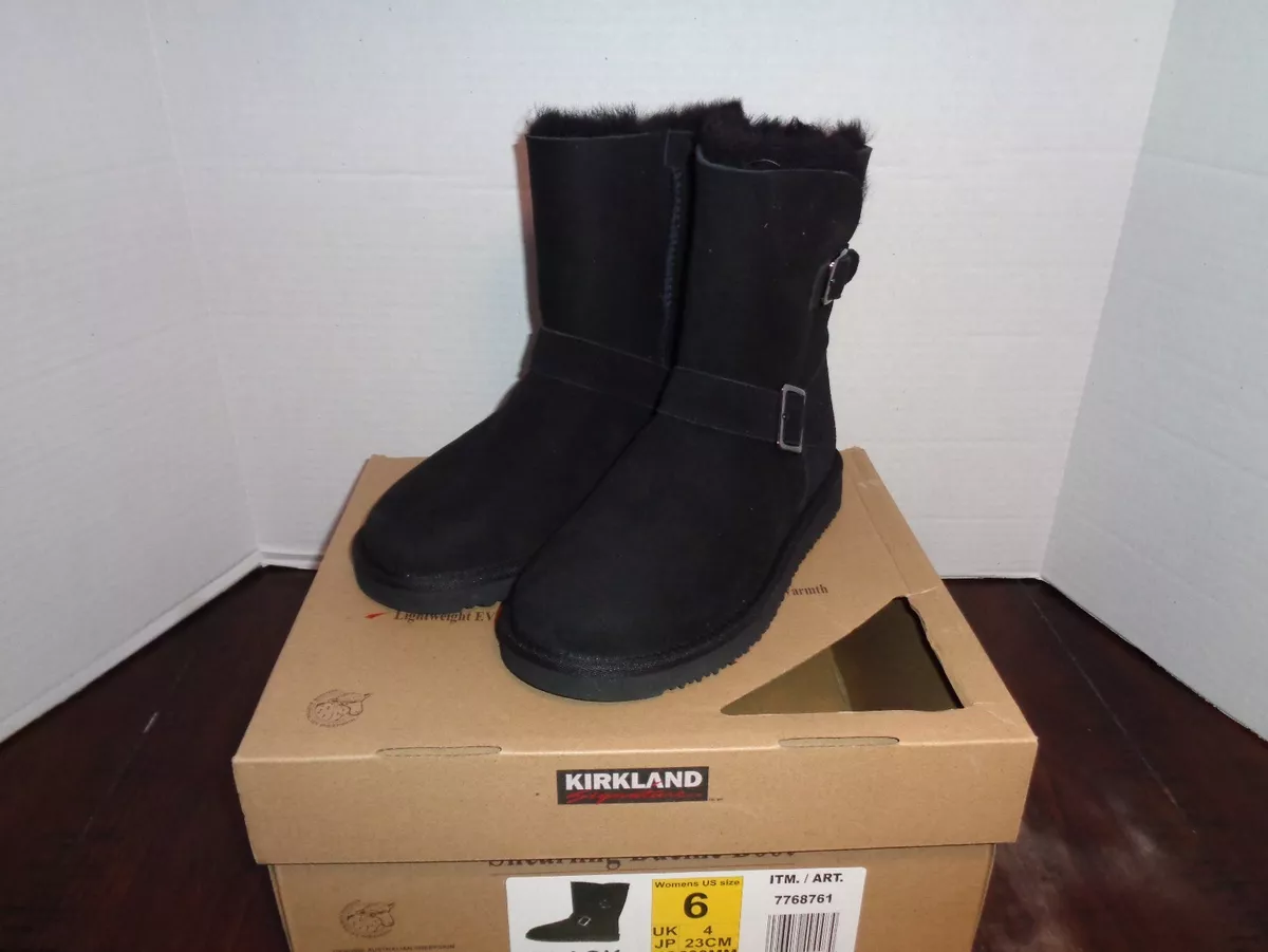 Kirkland shearling 2025 buckle boot