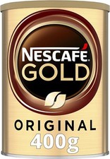 NESCAFÉ Instant Coffee Ground Original Espresso, Blend 43, Gold, Sachets, Jar