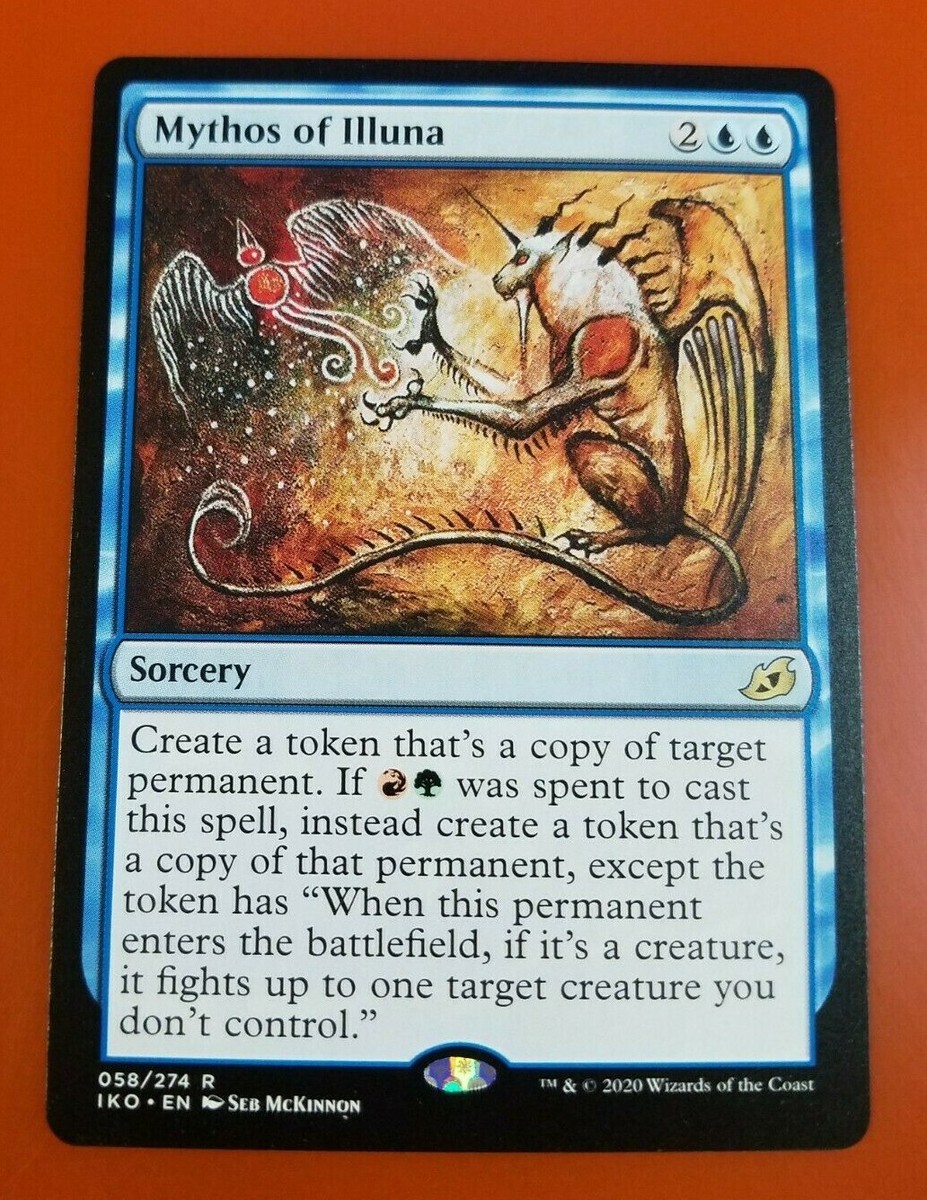 1x Mythos of Illuna | Ikoria Lair of Behemoths | MTG Magic Cards
