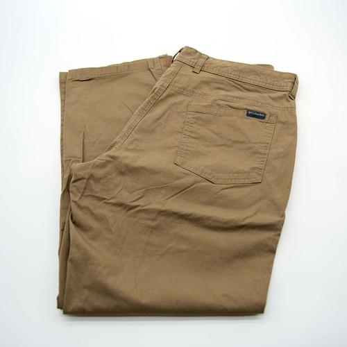 Columbia Flat-Front Hose / Khaki / Herren 36x30