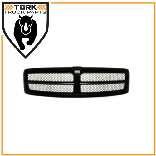 Black Sport Grille Fits: 1999 2000 2001 2002 Dodge Ram CH1200245 - Picture 1 of 2