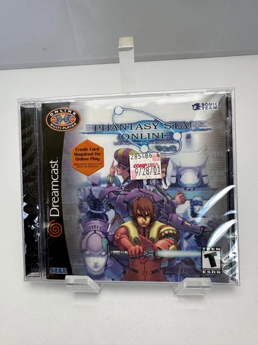 Sega Dreamcast Phantasy Star Online Version 2 ver New Factory Sealed NICE