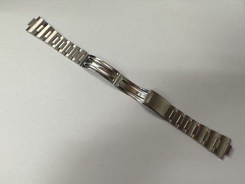 Seiko NOS Vintage 21mm x 10mm Stainless Steel Watch Bracelet - Picture 6 of 10