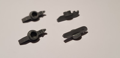 LEGO  4 x 93555 Schlittschuhe matt silber 6088641 (C01) für Minifig. Flat Silver