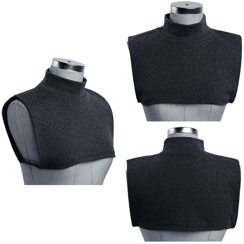 Women&Men Detachable False Mock Collar Neckline Dickey Fake Turtleneck Warmer - Picture 48 of 79