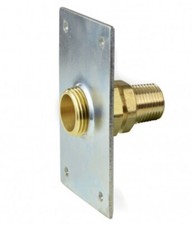 Pro-Flex PFST-12 1/2in Termination Plate 1/2MIP 3/8FIP CSST Male Adapter Fitting