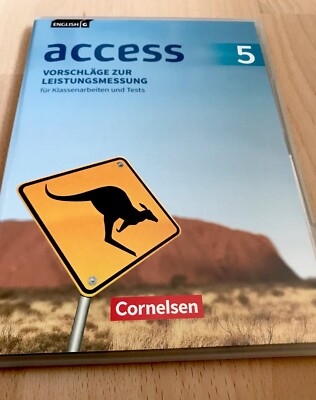 Access 5 Vorschläge zur Leistungsmessung Klassenarbeiten Klausuren Lösungen