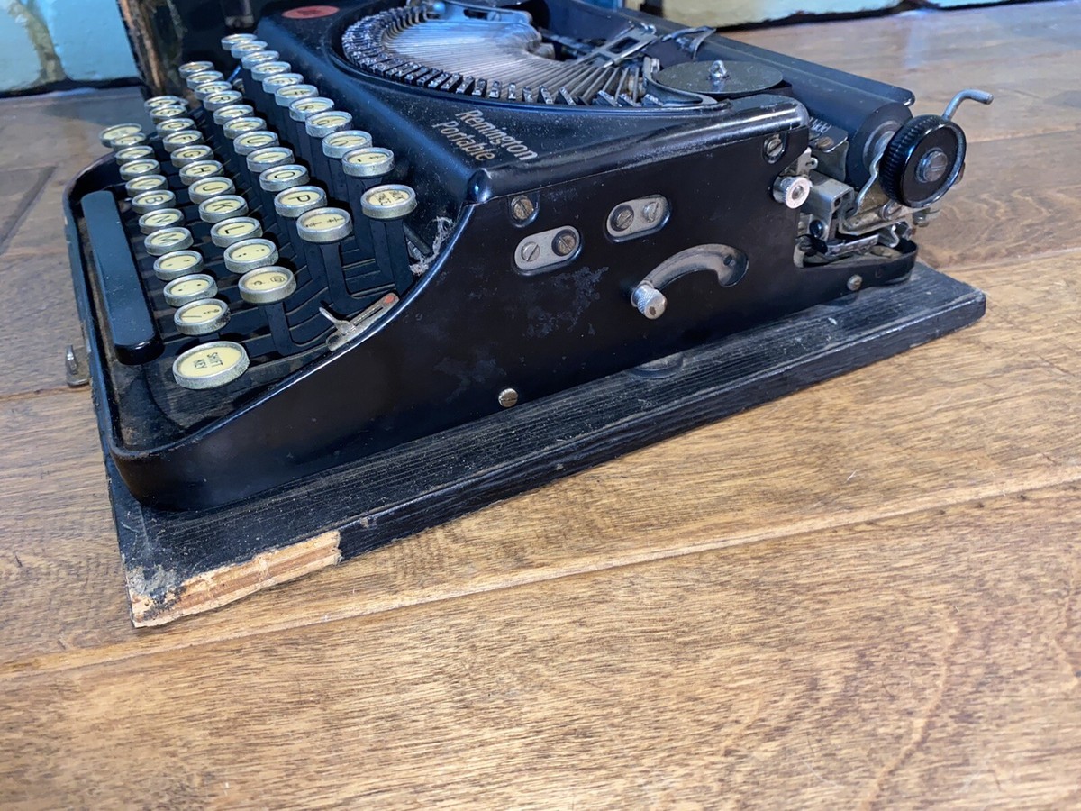 Antique Remington Portable Typewriter 1920's | eBay