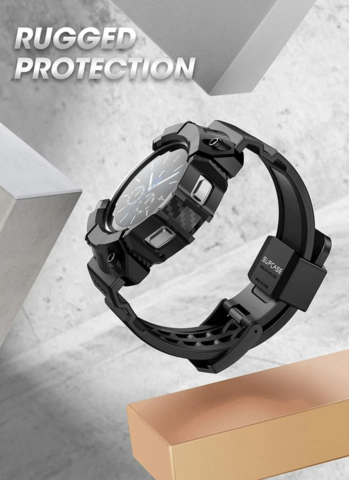 SUPCASE UBPro para Samsung Galaxy Watch 4 46 mm Reloj Inteligente Correa Estuche Cubierta Foto 2 de 4