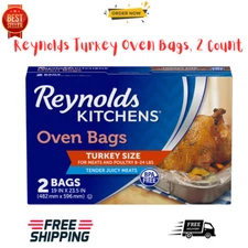 Reynolds Turkey Oven Bags, 2 Count FREE SHIPPING