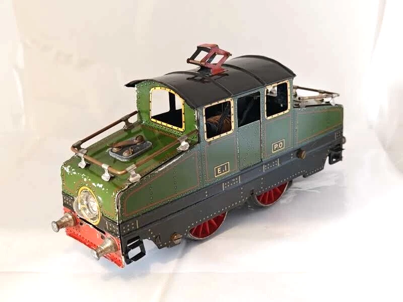 Locomotive JEP Bicolore échelle O - Vintage 1953-55 à Restaurer