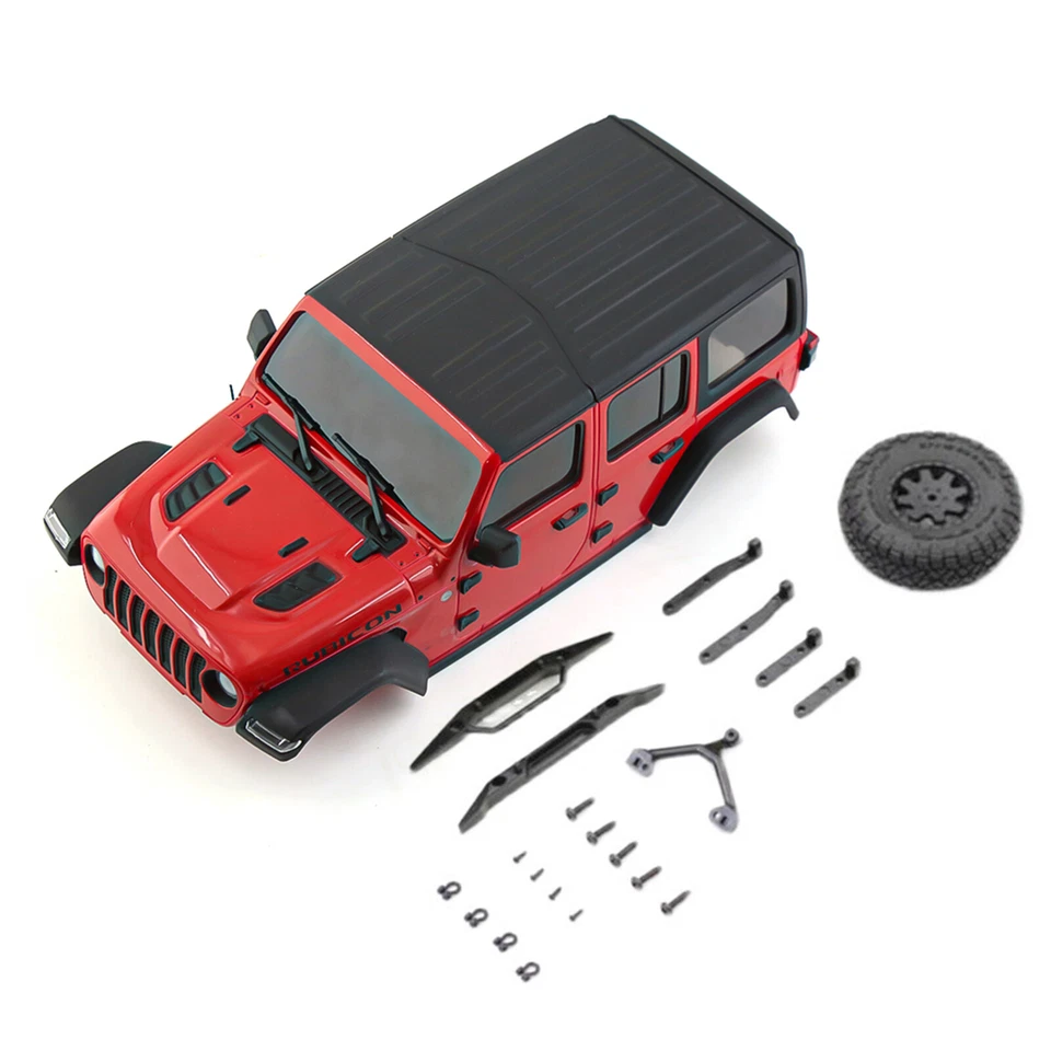 RC Car Shell Rearview Mirror Kit for 1/24 Wrangler MINI Z 4*4 Remote Control Car - Image 2 of 4
