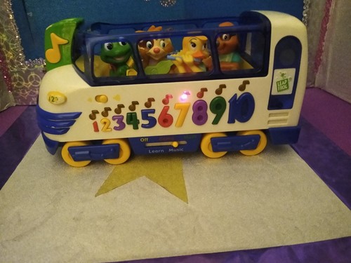 🦄Leap Frog /Knowledge Kids Musical Learning Numbers Frog '2000 11.5" Train Toy! - Picture 19 of 21