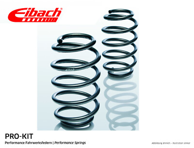 2x Eibach Tieferlegungsfedern Pro-Kit VA für Peugeot 406 Limousine 8E u.a. 30mm