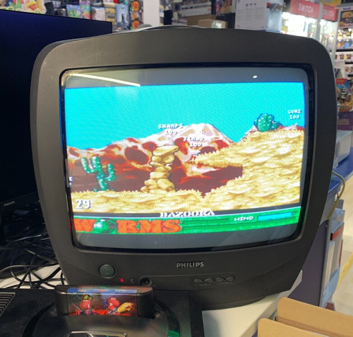 WORMS - SEGA MEGA DRIVE - GIOCO USATO PAL VERSION - Picture 5 of 18