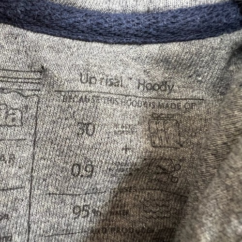 Patagonia Felpa Uomo Linea Logo Ridge Stripe Uprisal Grigio Taglia S - Foto 5 di 10