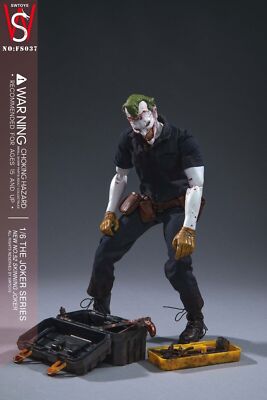 swtoys fs037 1/6 Skinning Joker アクションフィギ SWTOYS FS037 1/6 Skinning JOKER Action Figure Collection In