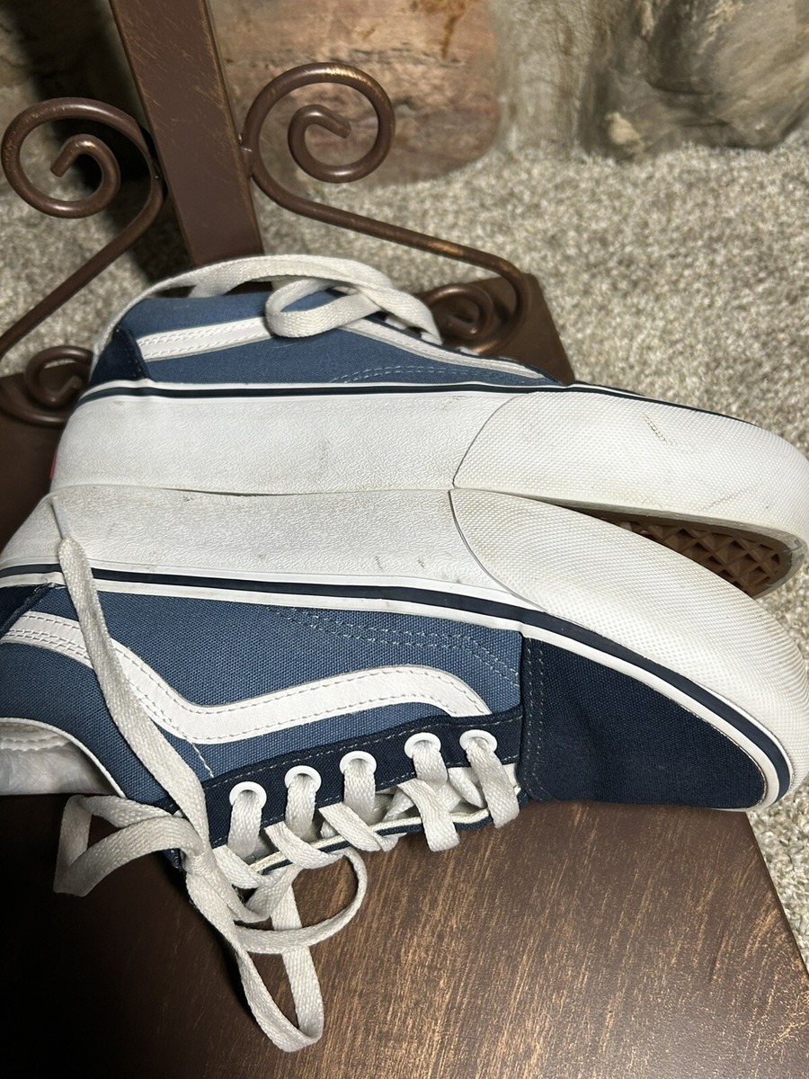 VANS OFF THE WALL ネイビー スニーカー Vans Old Skool Off The Wall Sidewall True Navy Men's