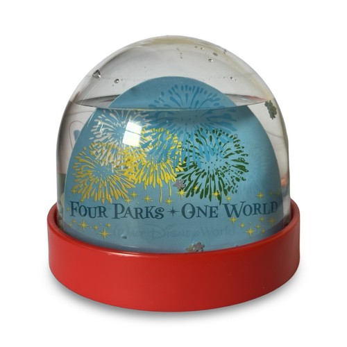 Globo de nieve de plástico Walt Disney World Four Parks One World Park exclusivo Epcot - Imagen 2 de 6