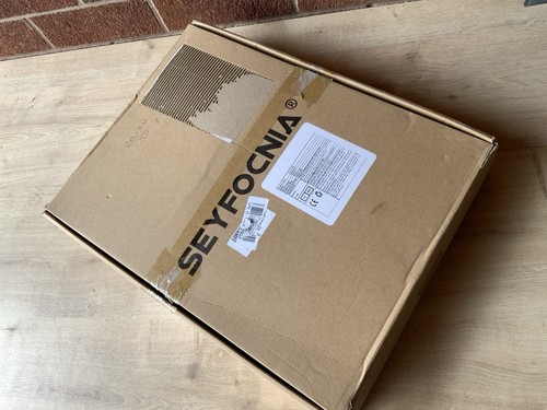 Bolso de cuero para computadora portátil seyfocnia, maletín mensajero de 15,6 pulgadas para hombre satélite de negocios - Imagen 8 de 9