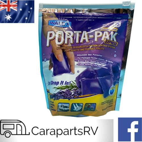 WALEX PORTA-PAK EXPRESS LAVENDER BREEZE CARAVAN CASSETTE TOILET & PORTA POTTI TR