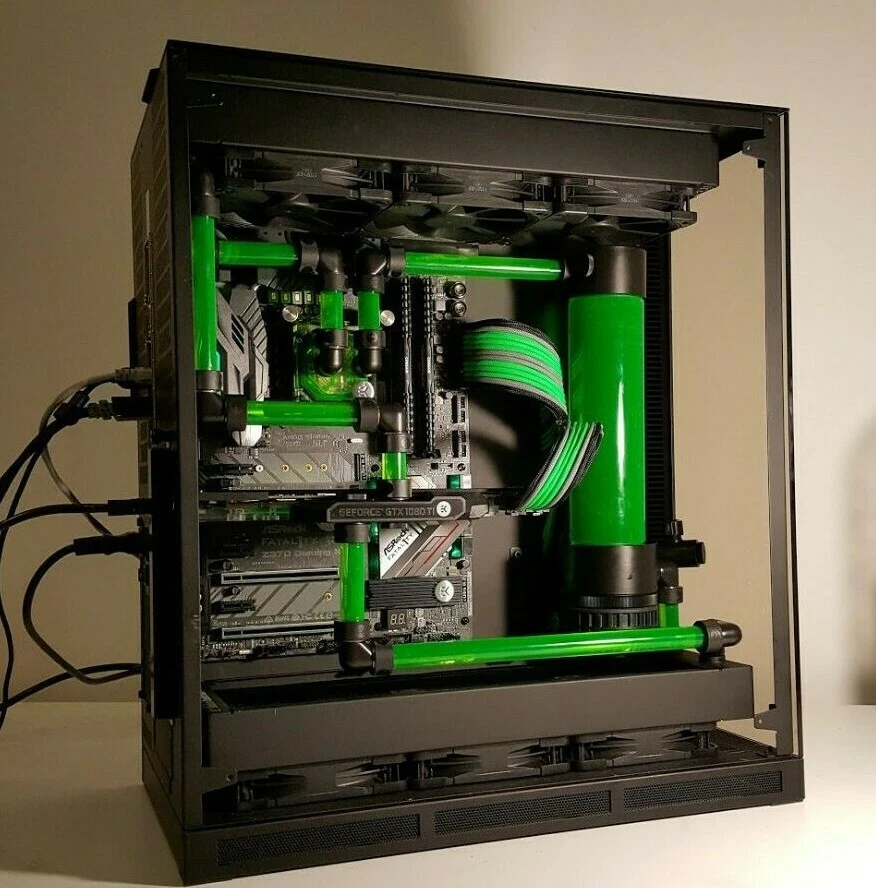 Custom Hardline Liquid Cooled Gaming PC - i9 RTX 2080 Ti - 64GB RAM |